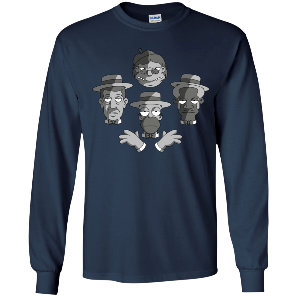 T-Shirts Navy / YS The Besharps Rhapsody Youth Long Sleeve T-Shirt