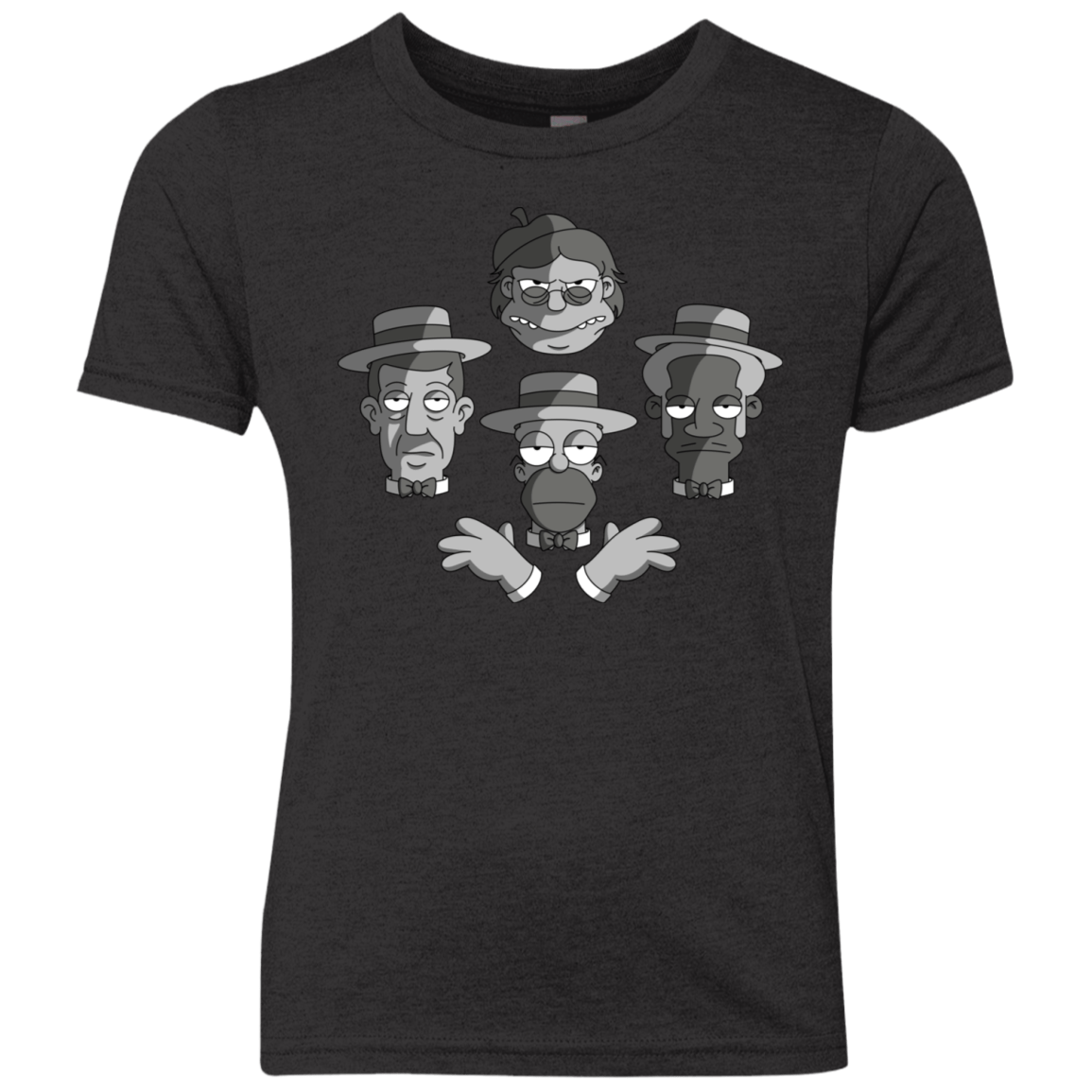 T-Shirts Vintage Black / YXS The Besharps Rhapsody Youth Triblend T-Shirt