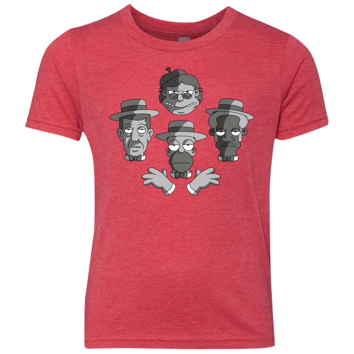 T-Shirts Vintage Red / YXS The Besharps Rhapsody Youth Triblend T-Shirt