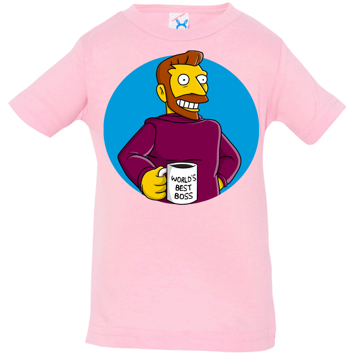 T-Shirts Pink / 6 Months The Best Boss Infant Premium T-Shirt