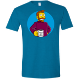 T-Shirts Antique Sapphire / S The Best Boss Men's Semi-Fitted Softstyle