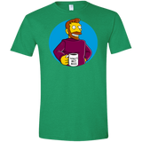 T-Shirts Heather Irish Green / S The Best Boss Men's Semi-Fitted Softstyle