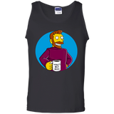 T-Shirts Black / S The Best Boss Men's Tank Top