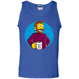 T-Shirts Royal / S The Best Boss Men's Tank Top