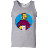 T-Shirts Sport Grey / S The Best Boss Men's Tank Top