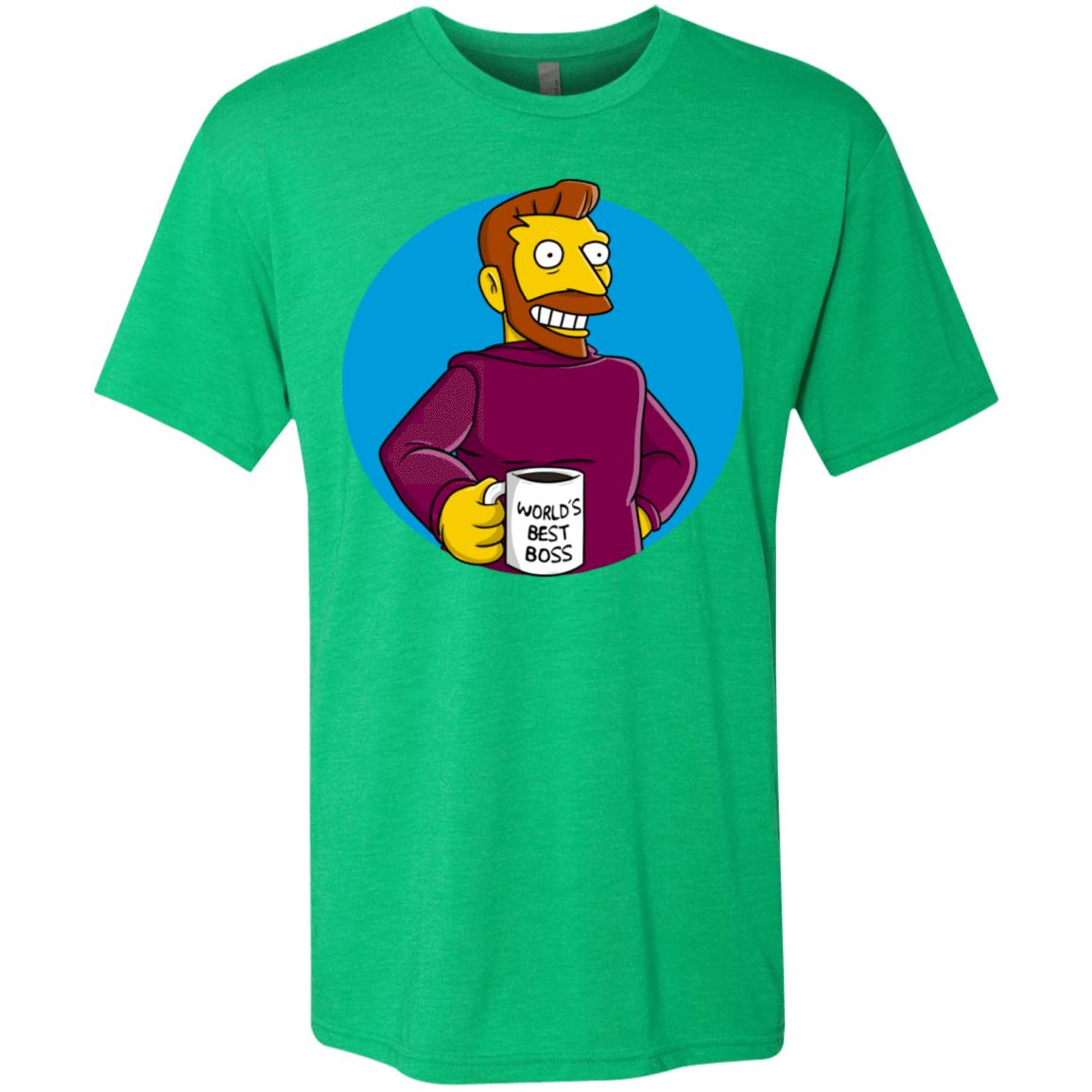 T-Shirts Envy / S The Best Boss Men's Triblend T-Shirt