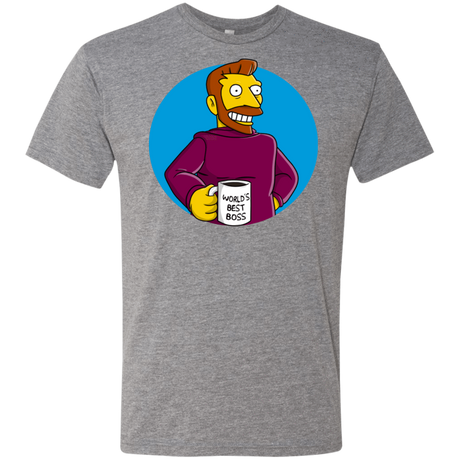 T-Shirts Premium Heather / S The Best Boss Men's Triblend T-Shirt