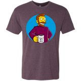 T-Shirts Vintage Purple / S The Best Boss Men's Triblend T-Shirt