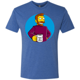 T-Shirts Vintage Royal / S The Best Boss Men's Triblend T-Shirt