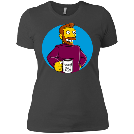 T-Shirts Heavy Metal / X-Small The Best Boss Women's Premium T-Shirt