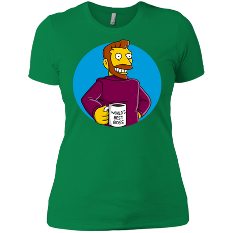 T-Shirts Kelly Green / X-Small The Best Boss Women's Premium T-Shirt