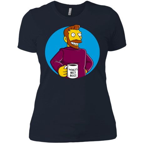 T-Shirts Midnight Navy / X-Small The Best Boss Women's Premium T-Shirt