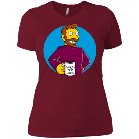 T-Shirts Scarlet / S The Best Boss Women's Premium T-Shirt