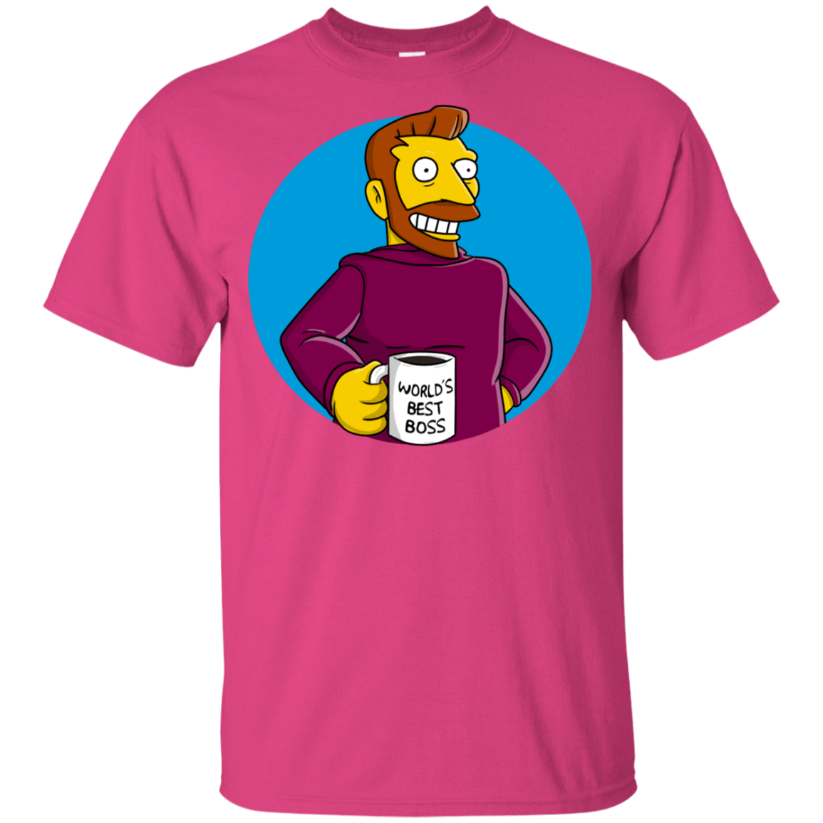 T-Shirts Heliconia / YXS The Best Boss Youth T-Shirt