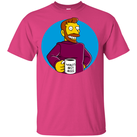 T-Shirts Heliconia / YXS The Best Boss Youth T-Shirt