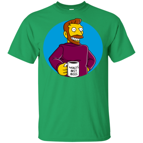 T-Shirts Irish Green / YXS The Best Boss Youth T-Shirt