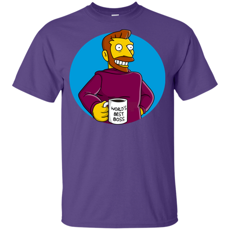 T-Shirts Purple / YXS The Best Boss Youth T-Shirt