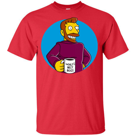 T-Shirts Red / YXS The Best Boss Youth T-Shirt