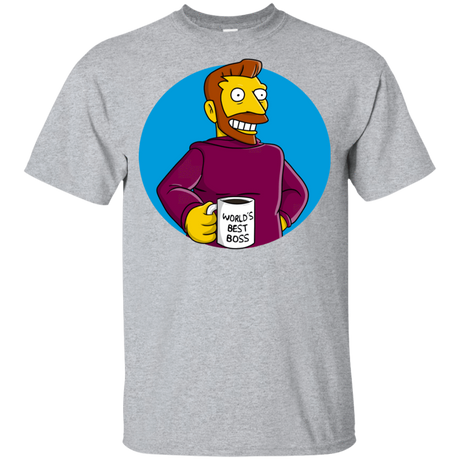 T-Shirts Sport Grey / YXS The Best Boss Youth T-Shirt