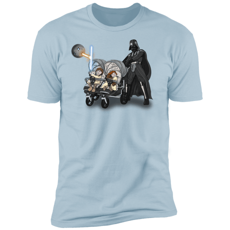 T-Shirts Light Blue / S The Best Father Men's Premium T-Shirt