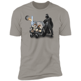 T-Shirts Light Grey / S The Best Father Men's Premium T-Shirt