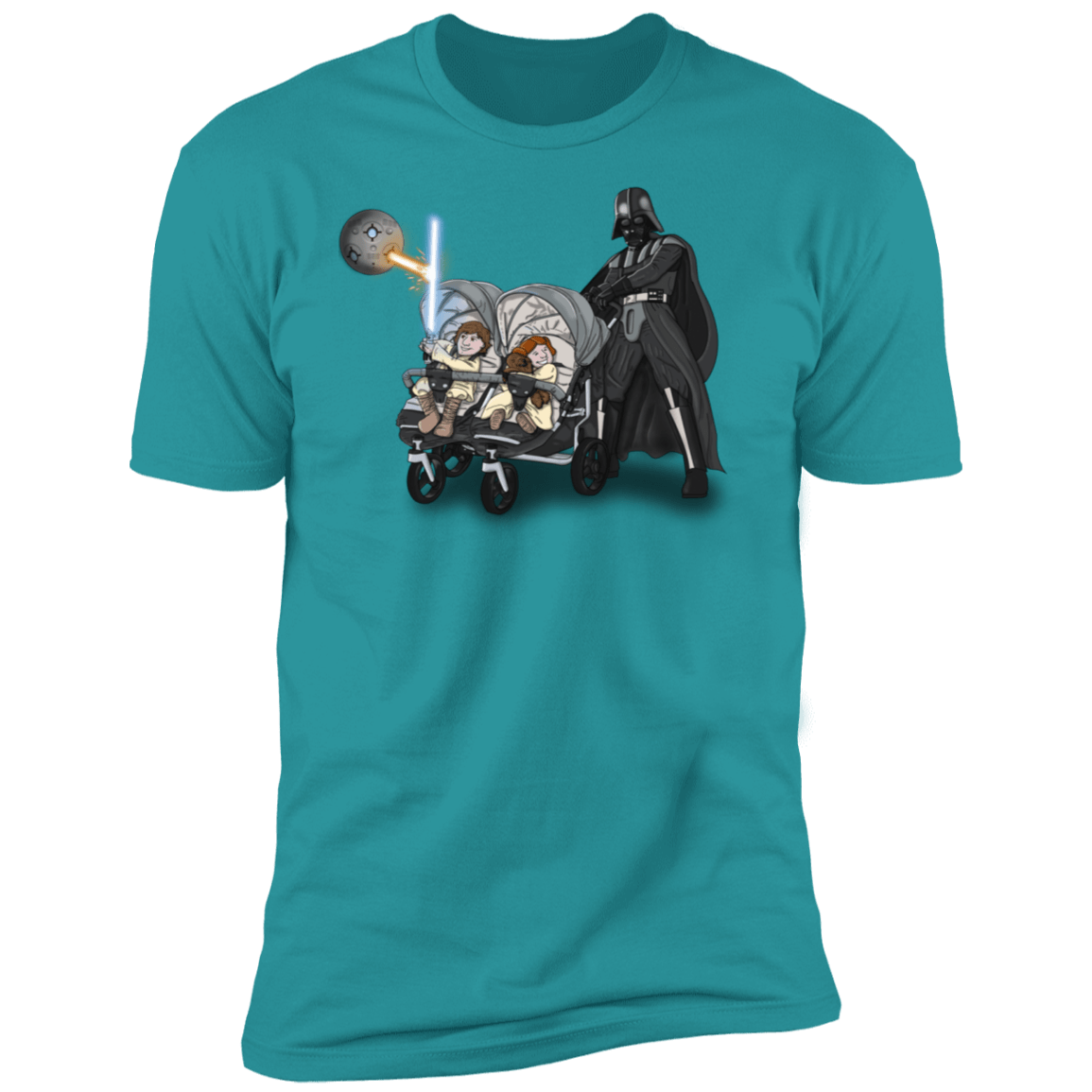 T-Shirts Tahiti Blue / S The Best Father Men's Premium T-Shirt