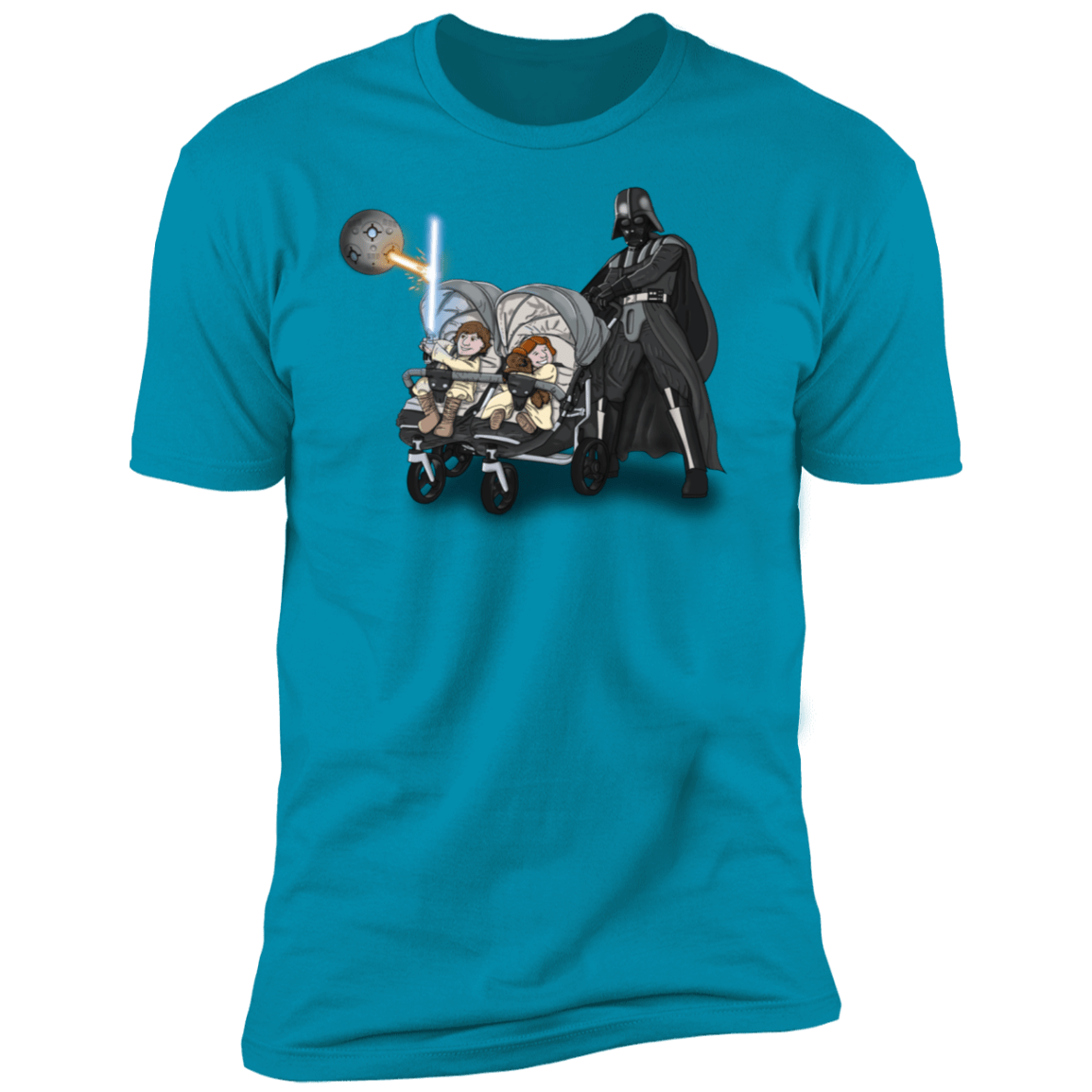 T-Shirts Turquoise / S The Best Father Men's Premium T-Shirt