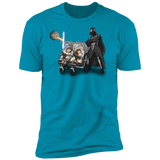 T-Shirts Turquoise / S The Best Father Men's Premium T-Shirt