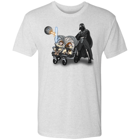 T-Shirts Heather White / S The Best Father Men's Triblend T-Shirt