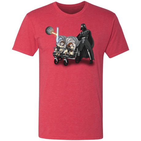 T-Shirts Vintage Red / S The Best Father Men's Triblend T-Shirt