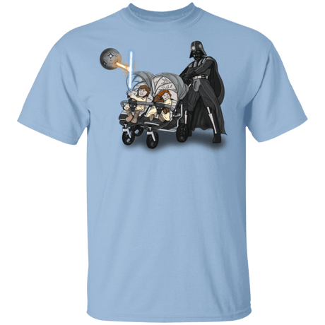 T-Shirts Light Blue / S The Best Father T-Shirt
