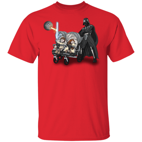 T-Shirts Red / S The Best Father T-Shirt