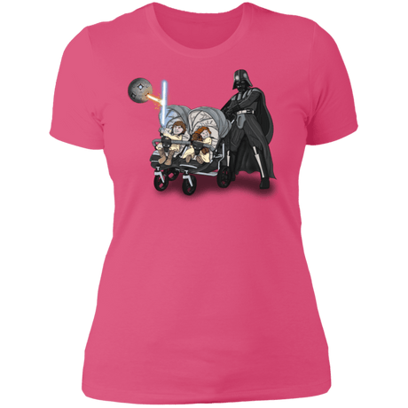 T-Shirts Hot Pink / S The Best Father Women's Premium T-Shirt