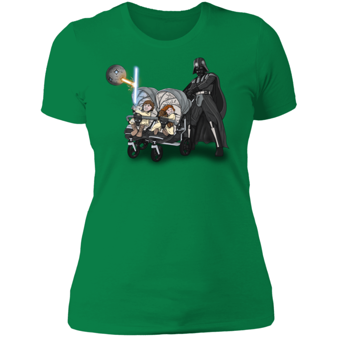 T-Shirts Kelly Green / S The Best Father Women's Premium T-Shirt