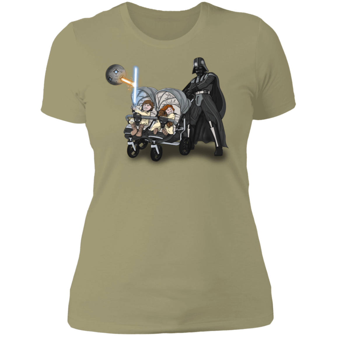 T-Shirts Light Olive / S The Best Father Women's Premium T-Shirt