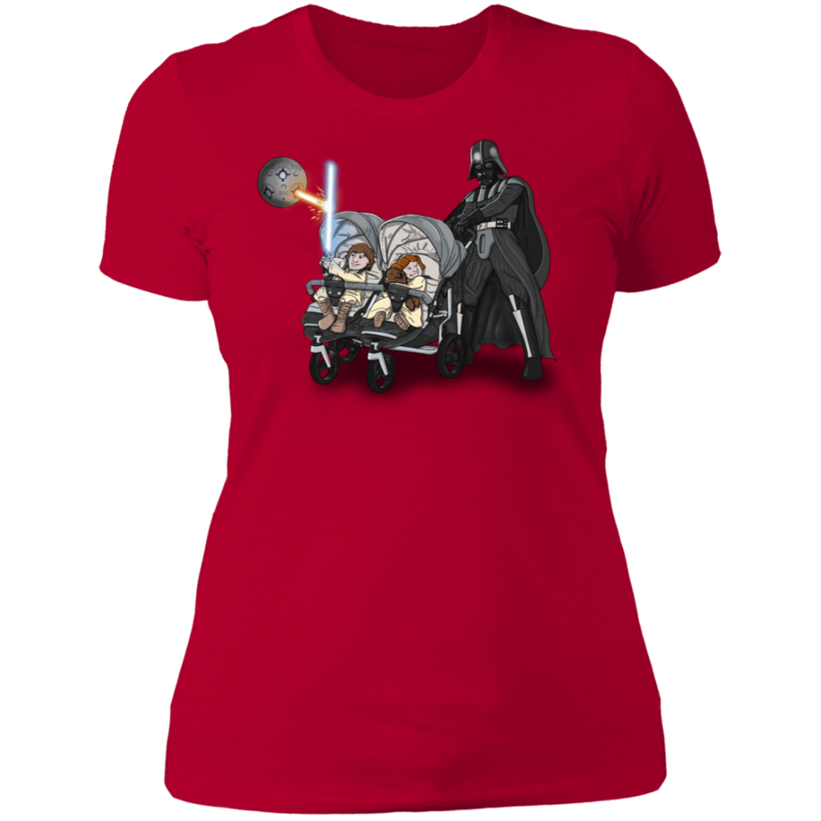 T-Shirts Red / S The Best Father Women's Premium T-Shirt