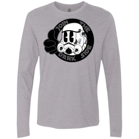 T-Shirts Heather Grey / Small The Best Side Men's Premium Long Sleeve