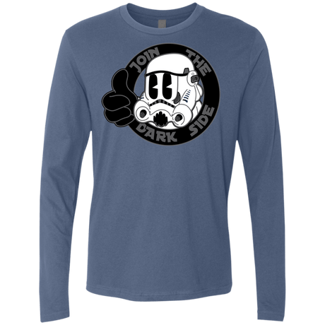 T-Shirts Indigo / Small The Best Side Men's Premium Long Sleeve