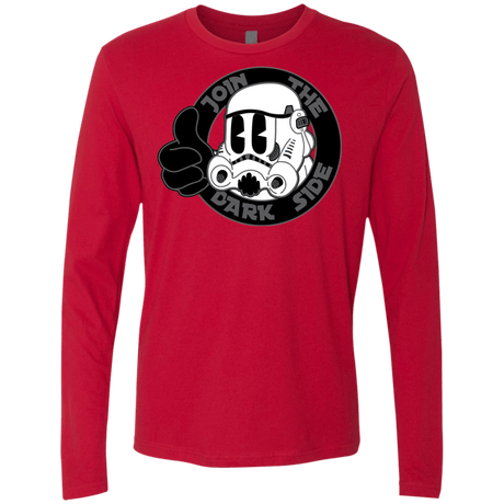 T-Shirts Red / Small The Best Side Men's Premium Long Sleeve