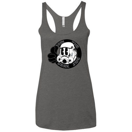 T-Shirts Premium Heather / X-Small The Best Side Women's Triblend Racerback Tank