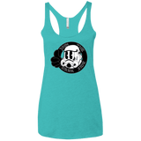 T-Shirts Tahiti Blue / X-Small The Best Side Women's Triblend Racerback Tank