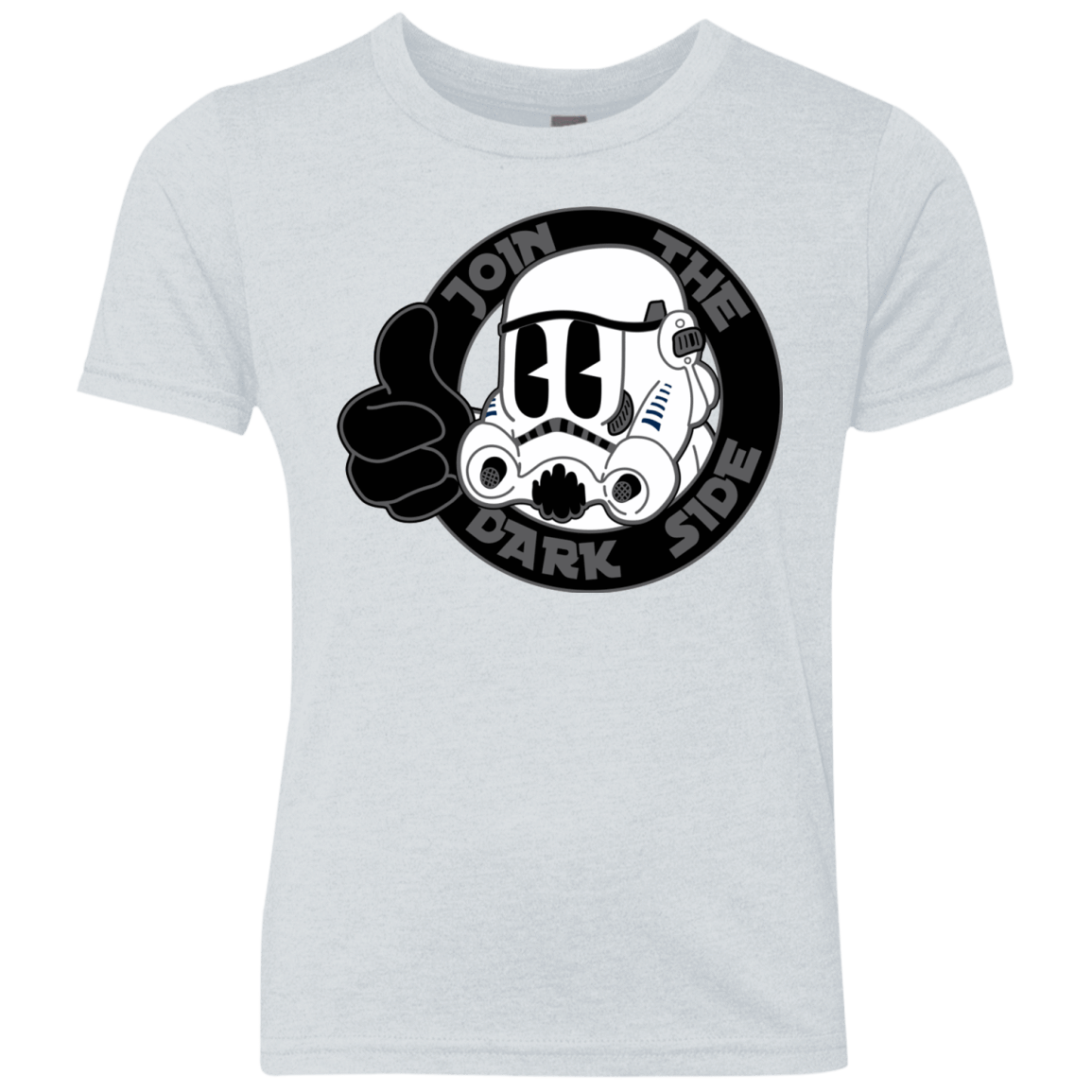 T-Shirts Heather White / YXS The Best Side Youth Triblend T-Shirt