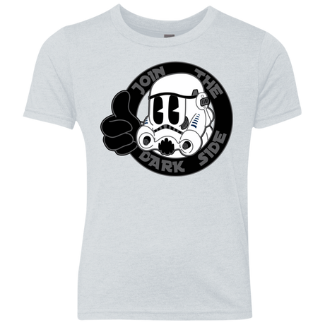 T-Shirts Heather White / YXS The Best Side Youth Triblend T-Shirt