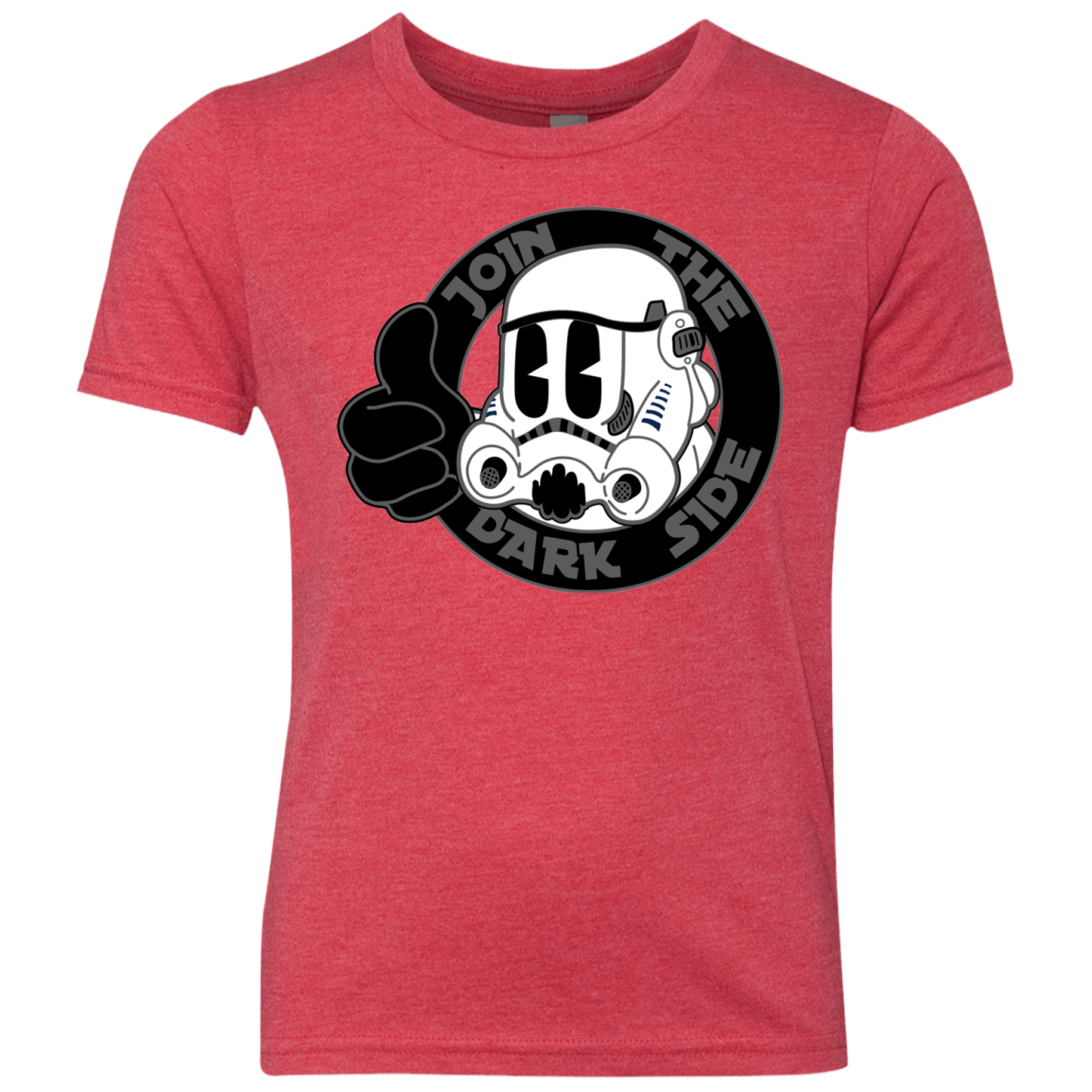 T-Shirts Vintage Red / YXS The Best Side Youth Triblend T-Shirt