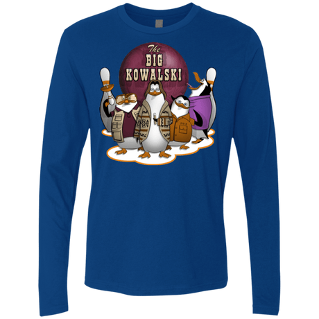 T-Shirts Royal / Small The Big Kowalski Men's Premium Long Sleeve