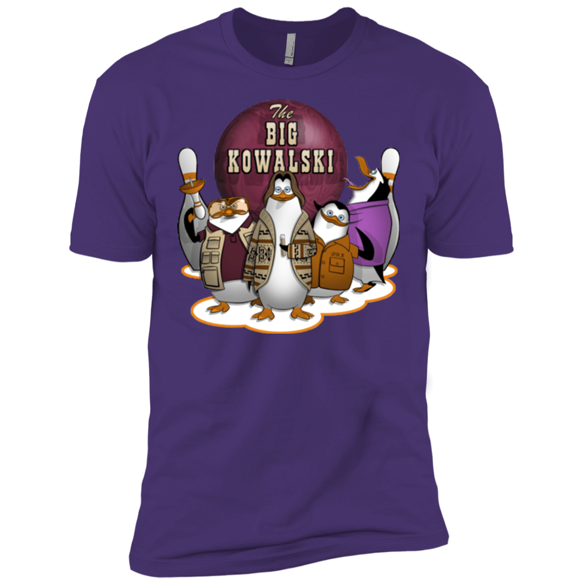 T-Shirts Purple / X-Small The Big Kowalski Men's Premium T-Shirt