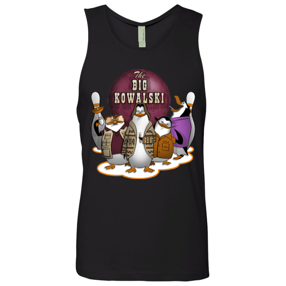 T-Shirts Black / Small The Big Kowalski Men's Premium Tank Top