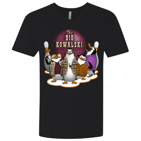 T-Shirts Black / X-Small The Big Kowalski Men's Premium V-Neck