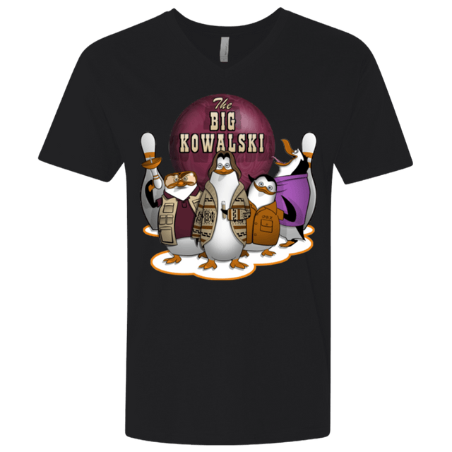 T-Shirts Black / X-Small The Big Kowalski Men's Premium V-Neck