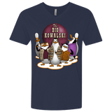T-Shirts Midnight Navy / X-Small The Big Kowalski Men's Premium V-Neck